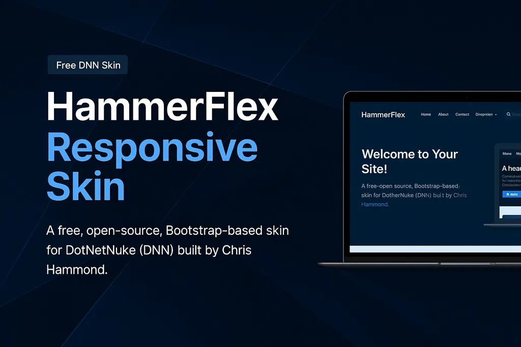 HammerFlex responsive skin demo