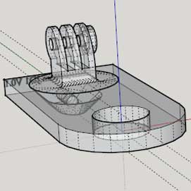 Dynamic GoPro Camera Mount