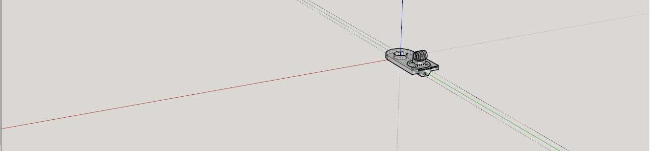 JD1 Dynamic Camera Mount Wireframe