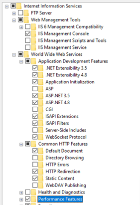 IIS Install Configuration for DNN